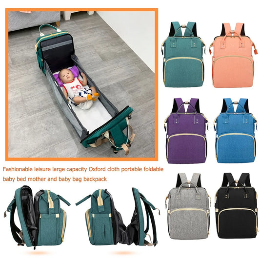 2-in-1 Stroller Backpack and Diaper Bag